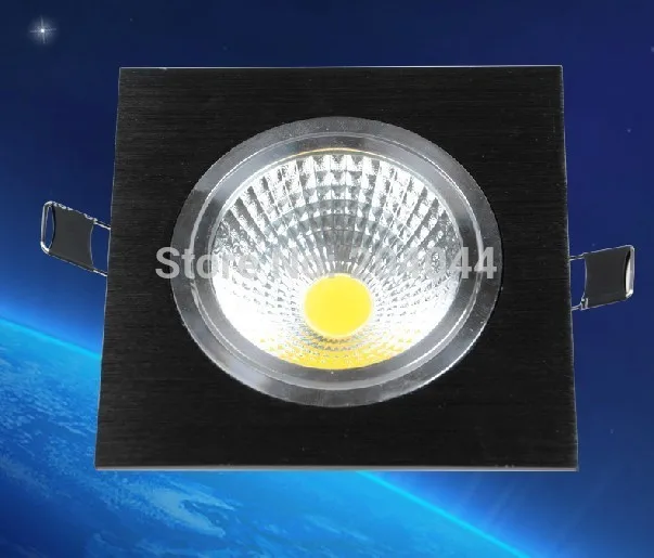 Потолочный светильник 10 шт./лот квадратный светодиодный Cob с Epistar Power Led 500lm Ip20 Oem