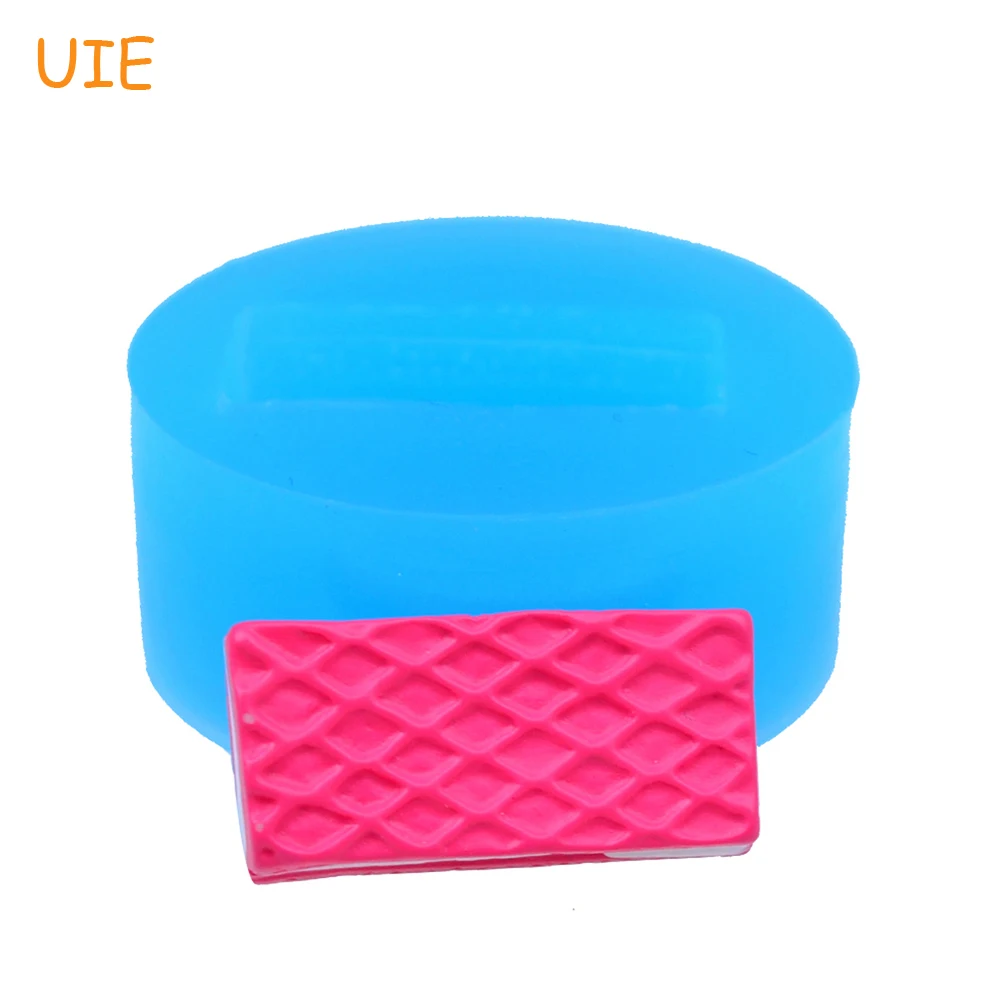 GYL039U Waffer силиконовая форма для бисквита-вафли гибкий Sugarcraft шоколад полимерная