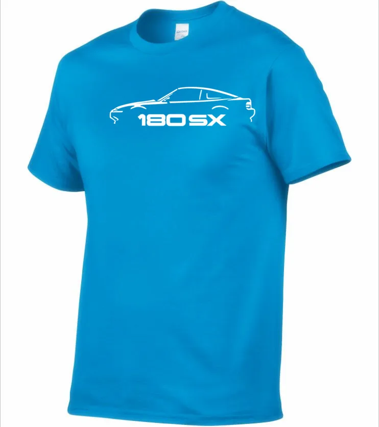 AUTOTEES футболка для японского NISSAN 180SX CAR ENTHUSISTS|Мужские футболки| |