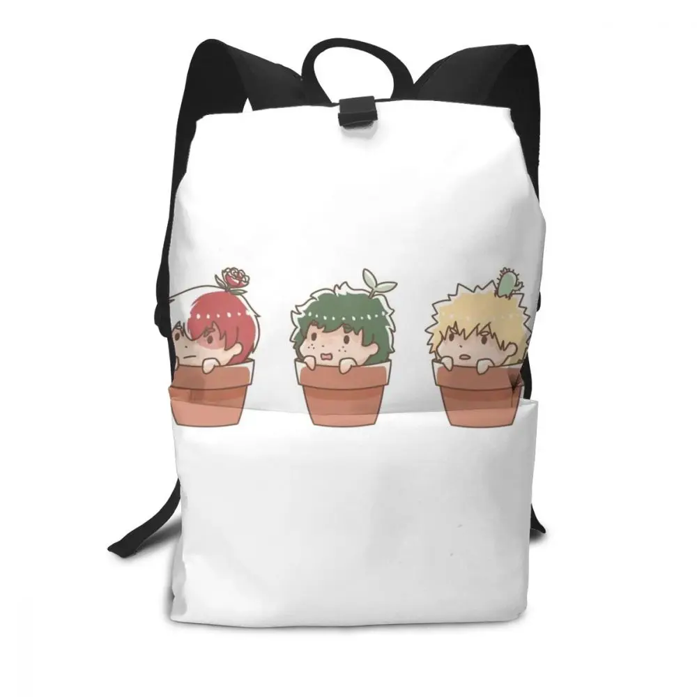Рюкзак My Hero моя геройская Академия Bakugou в розовых рюкзаках Мужская женская сумка