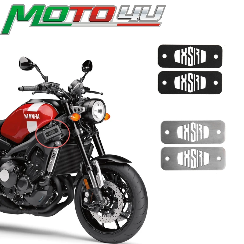 

MOTO4U 1 пара для YAMAHA XSR 900 XSR900 коробка предохранителей из нержавеющей стали верхние пластины глянцевое покрытие два цвета