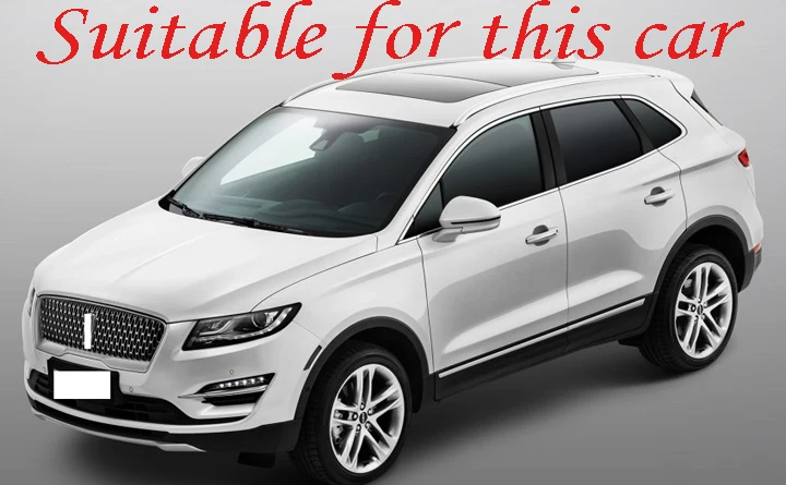 4 шт. автомобильные дефлекторы на лобовое стекло для lincoln mkc 2017 2018 2019 | Автомобили и