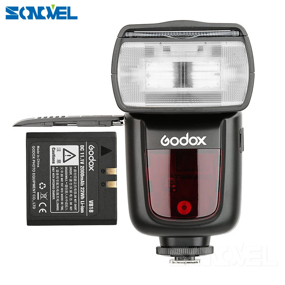 Godox V850II GN60 2 4G Беспроводная X СИСТЕМА Speedlite литий-ионный аккумулятор вспышка + X1T-C