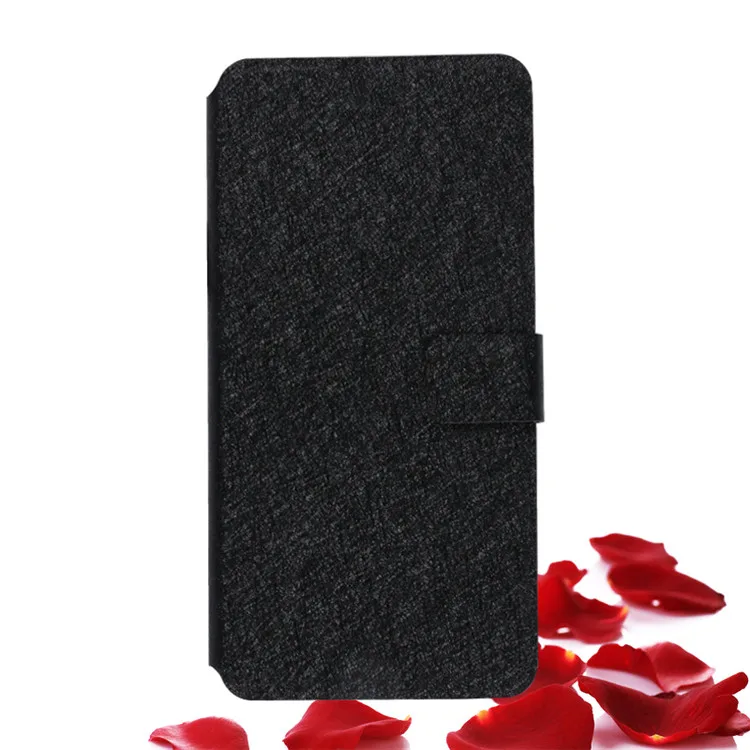 Чехол с окошком для Alcatel One Touch Pop 3 5,0 5015 5015D 5065D Pop3 5,5 5025D Роскошный прозрачный флип-чехол для телефона - Цвет: Black
