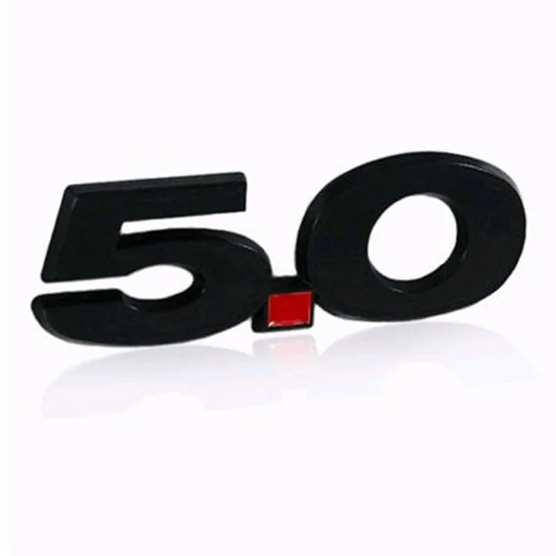 1 шт. хром серебро 5 0 эмблема наклейка водонепроницаемый 2018 охлаждающий