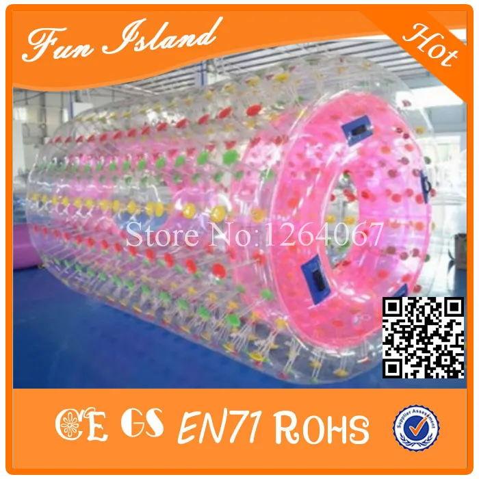 Бесплатная доставка большой водяной роликовый шар 100% термополиуретановый мяч