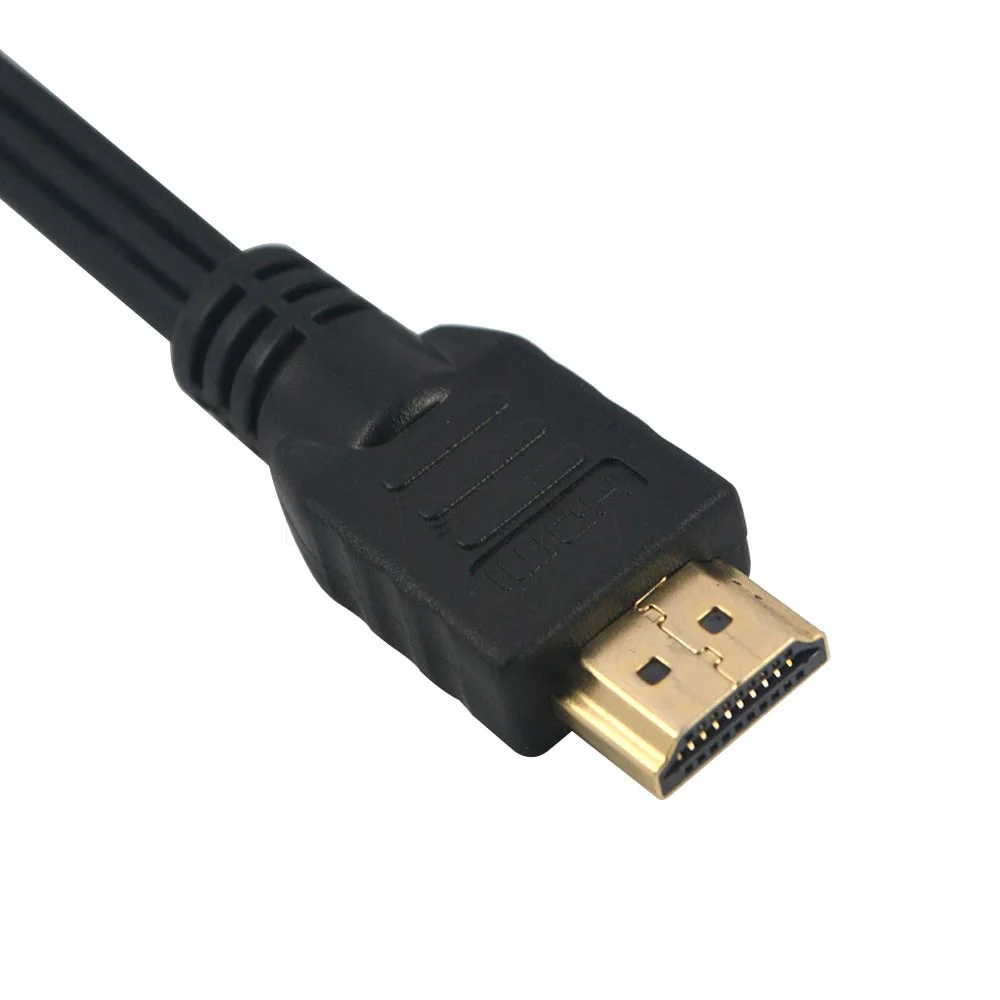 3ft 1 м совместимому с HDMI Мужской до 3 RCA AV аудио-видео кабель адаптера 3RCA стерео