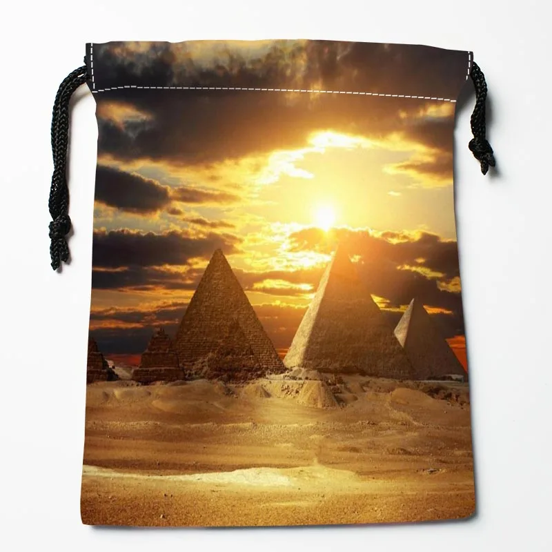 Лучшие египетские пирамиды сумки на шнурке индивидуальные для хранения с