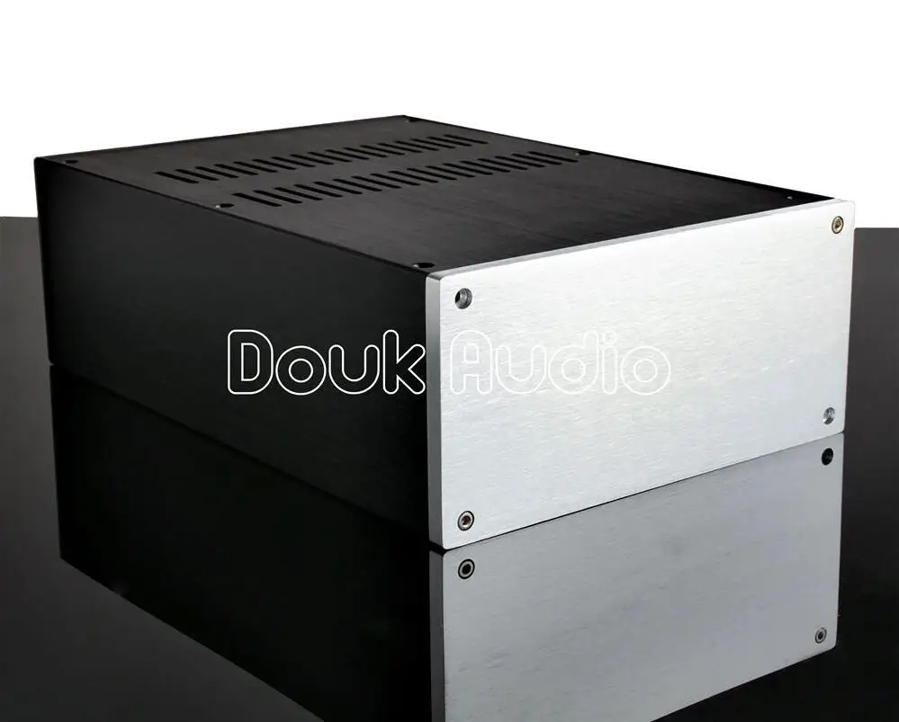 Алюминиевый корпус усилителя Douk Audio Pre Amp Box PSU чехол|amplifier enclosure|aluminium chassisaudio aluminum