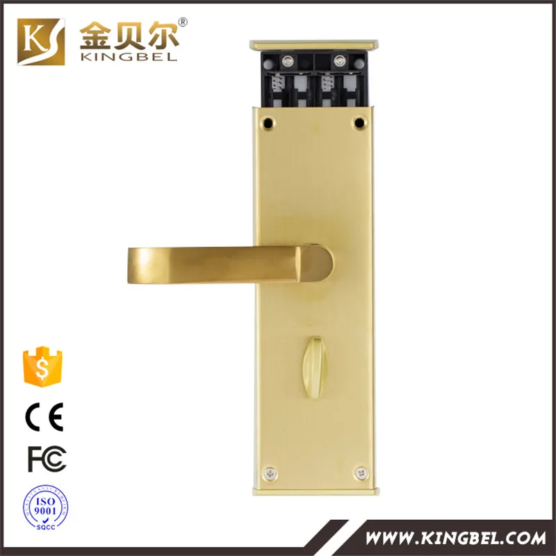 Беспроводной Радиочастотный цифровой дверной замок с считывателем карт|hotel door