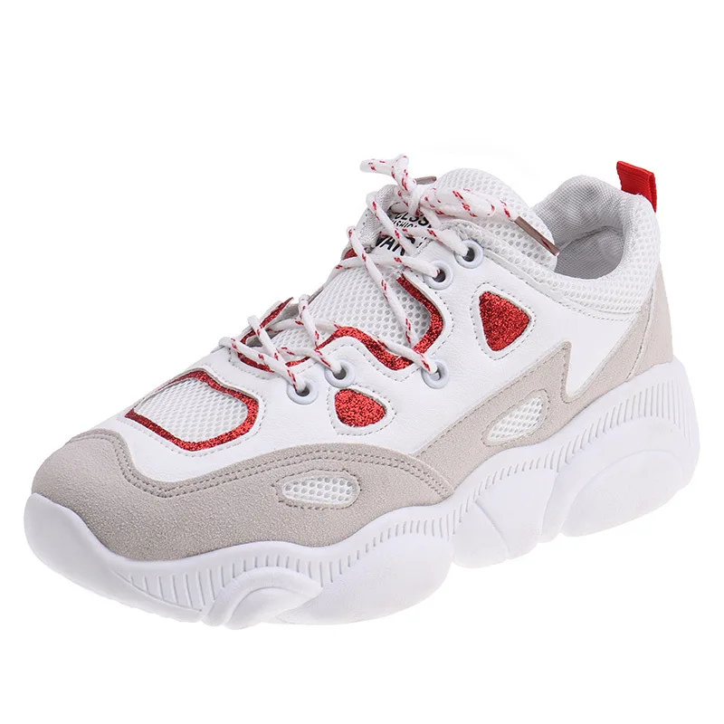 Женская повседневная обувь весна осень 2019 женские кроссовки на плоской подошве