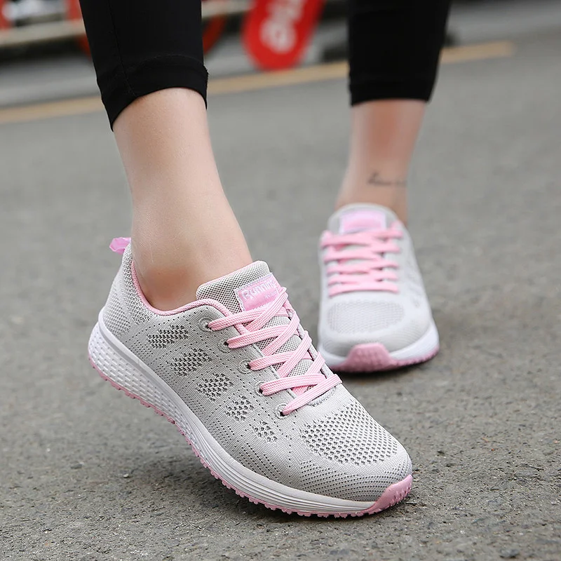 2017 женские дешевые кроссовки брендовые уличные спортивные дышащие сетчатые