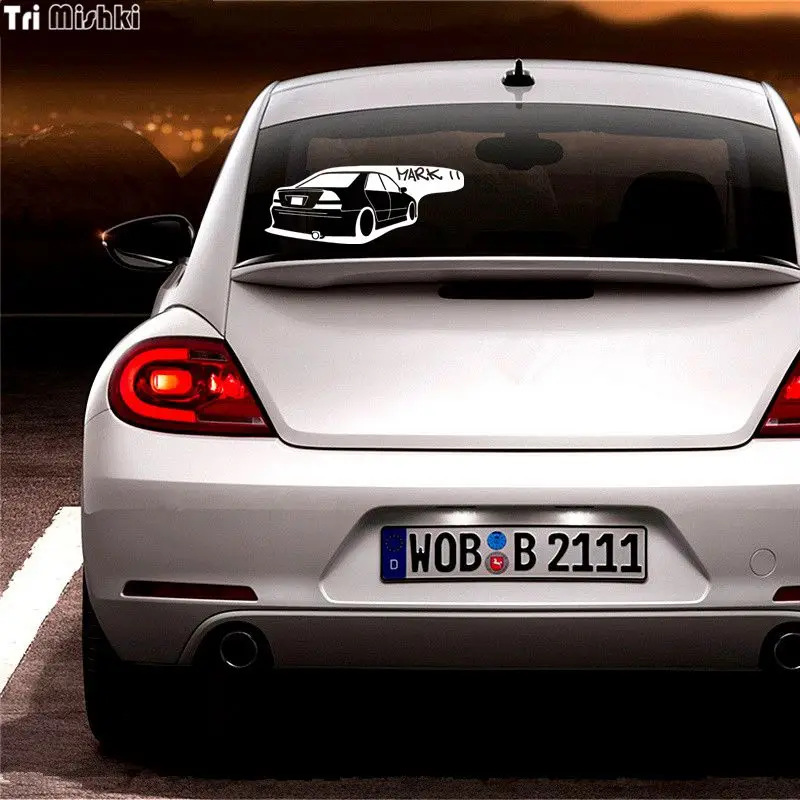 Tri Mishki HZX158 #9 5*24 см форма автомобиля наклейки на авто для оценки 2 Mark II виниловые