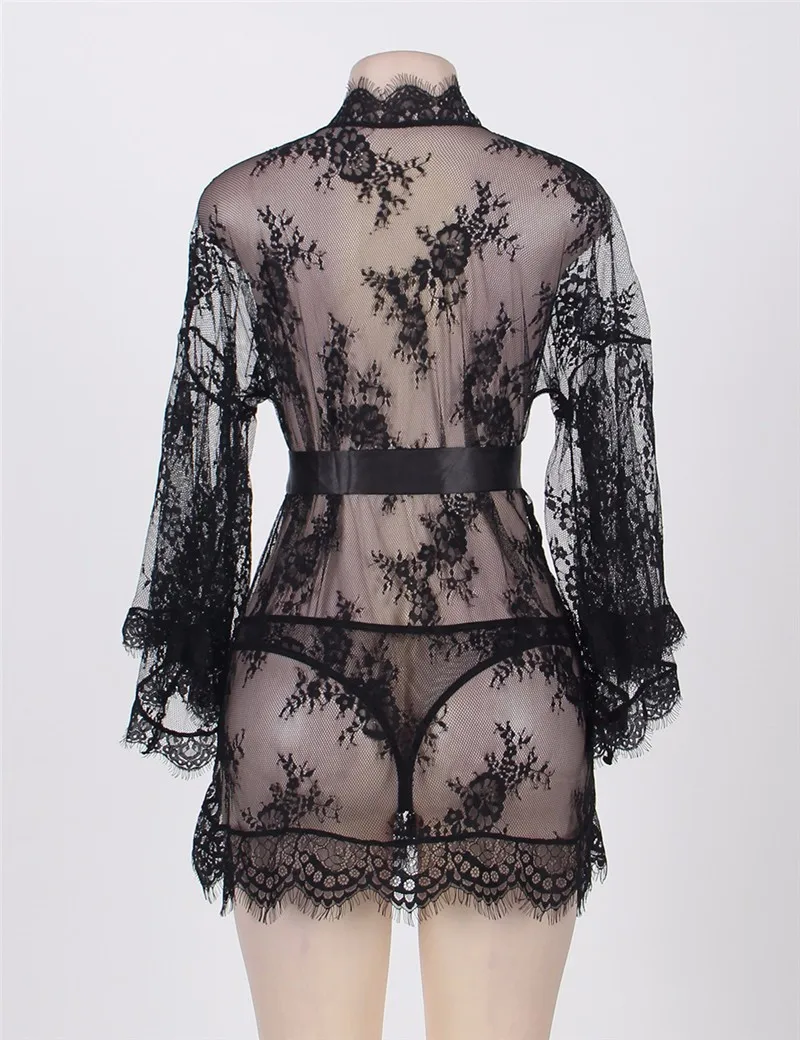 Comeondear, женское эротическое рождественское Сексуальное белье, Glam Full Of Lace Boudoir, прозрачное ночное белье, прозрачные пижамы RK80291