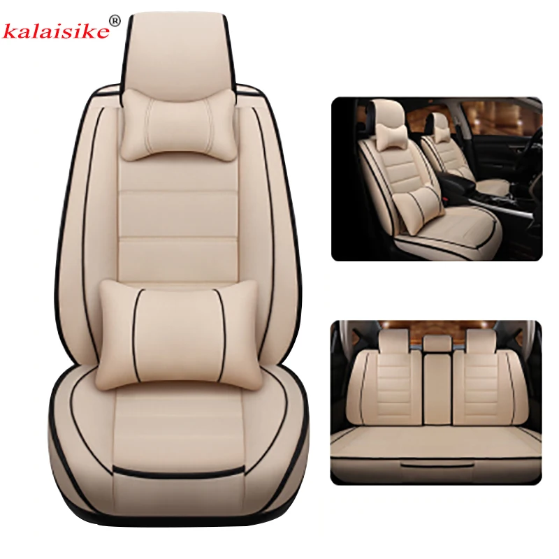 

Универсальные льняные Чехлы Kalaisike на автомобильные сиденья для Buick Excelle анклава GL6 null VELITE 5 envision Encore Avenue GL8 Verano Park