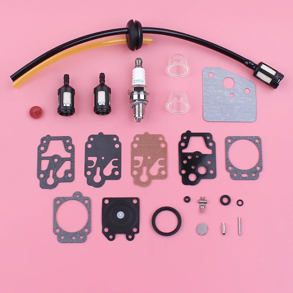 Ремонтный комплект карбюратора Carb для Honda GX35 HHT35S GX 35 газонокосилка шланг