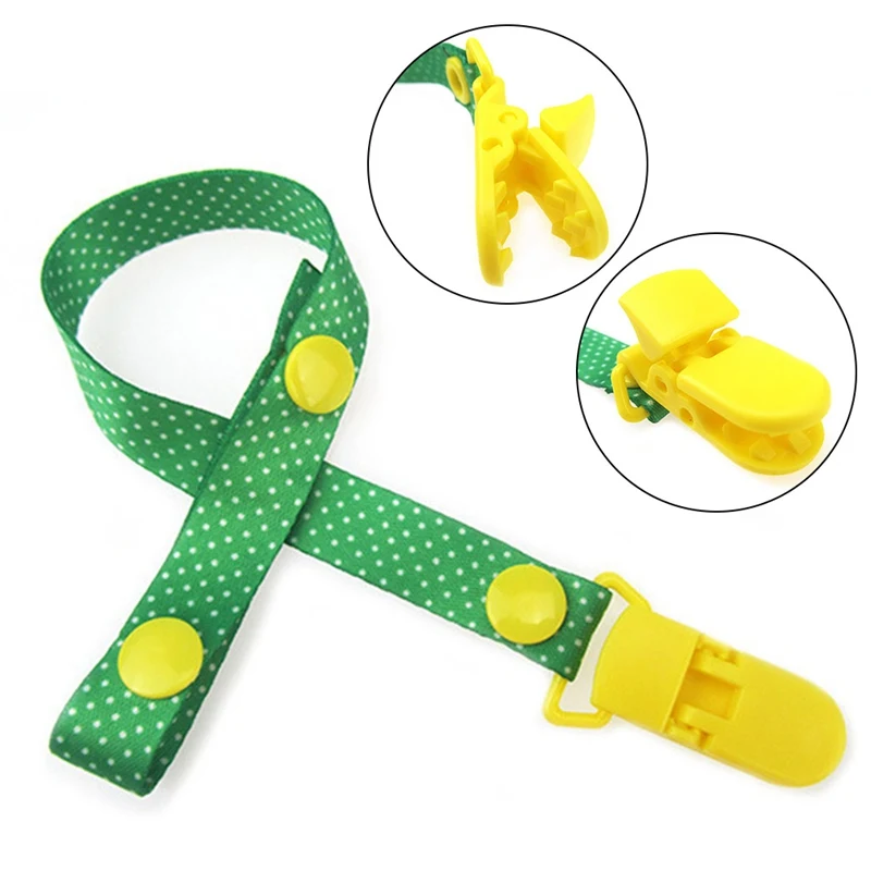 Детская цепочка-зажим для соски-пустышки 16 цветов | Мать и ребенок