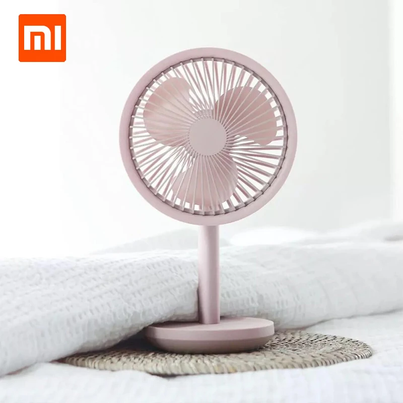 Xiaomi Mijia Solove Настольный вентилятор с поворотной головкой F5 Type-c зарядка 3 Опции