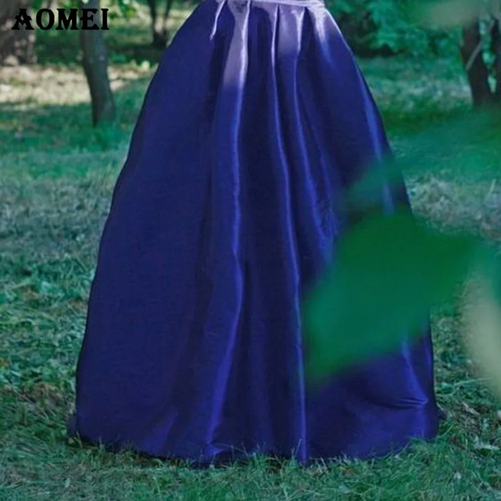 Юбка женская длиной 120 см винного зеленого синего желтого цветов|custom made skirts|skirts for