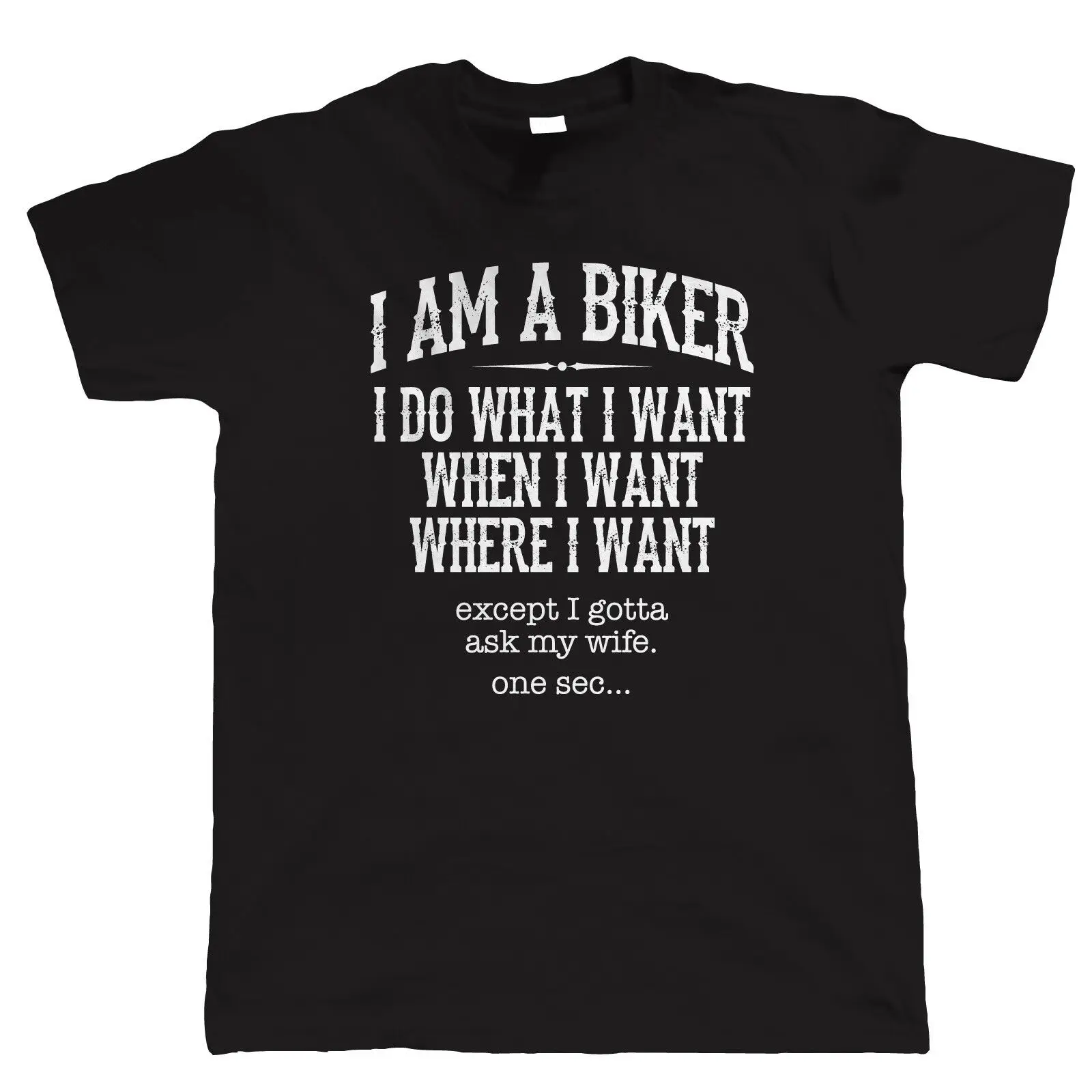 

I Am A Biker, Mens Motorbike T Shirt Superbike Tt Gift Dad Fathers Day Designs Mens Summer T-Shirts