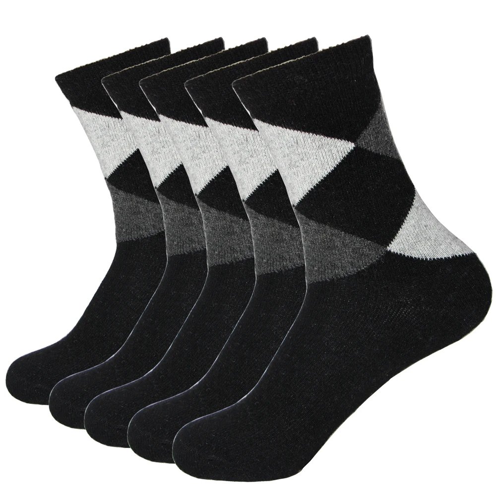 Качественные мужские теплые носки из кроличьей шерсти на весну и зиму дышащие