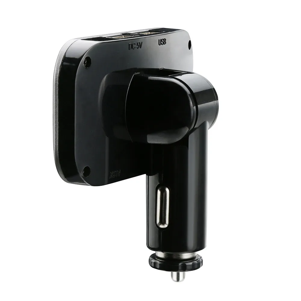 EPULA 12V-24V Wireless Bluetooth FM Transmitter Modulator Car Kit MP3 Player Dual USB Charger | Электроника