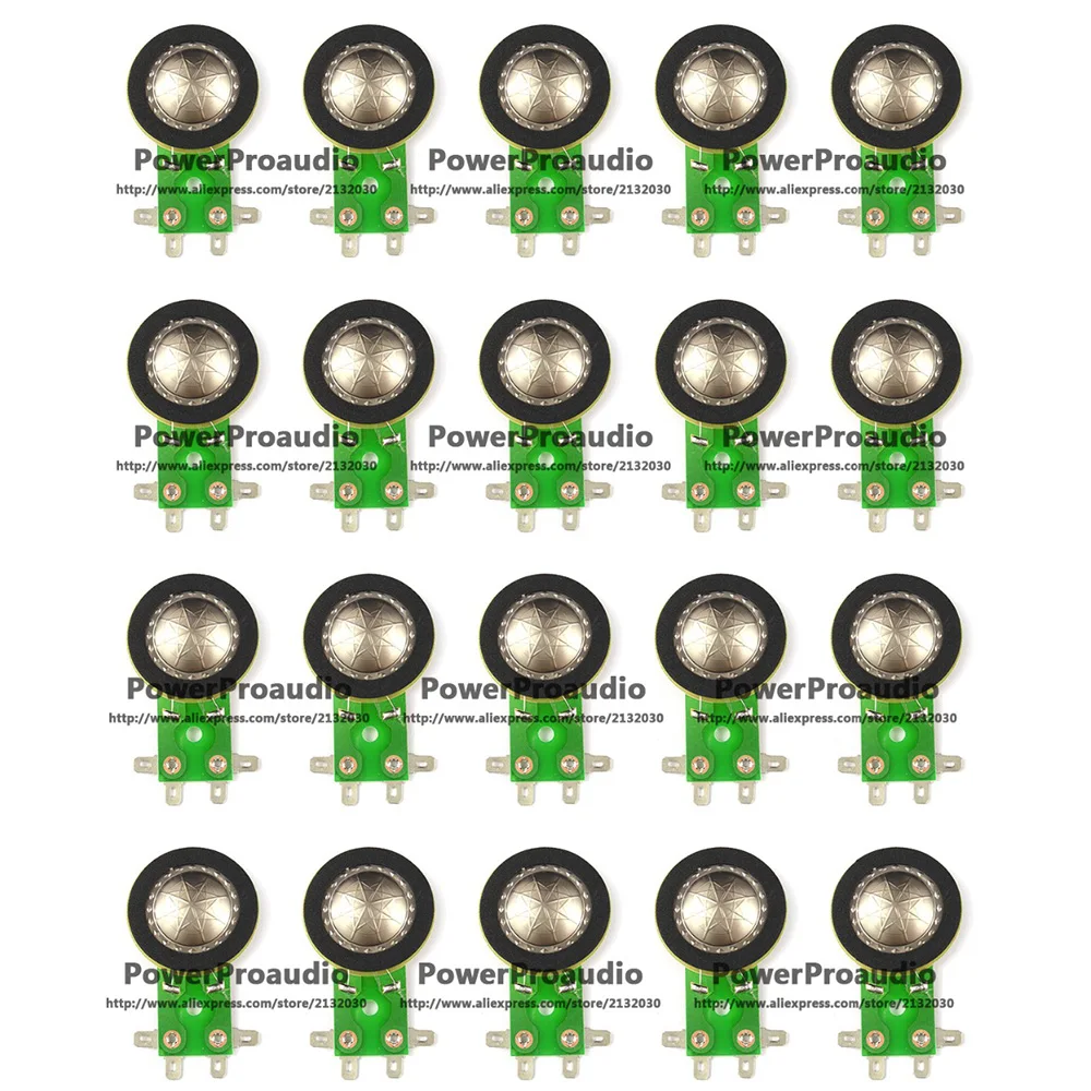 

20pcs of 8 ohm Diaphragm 25.5mm 25.4mm (1") horn voice coil