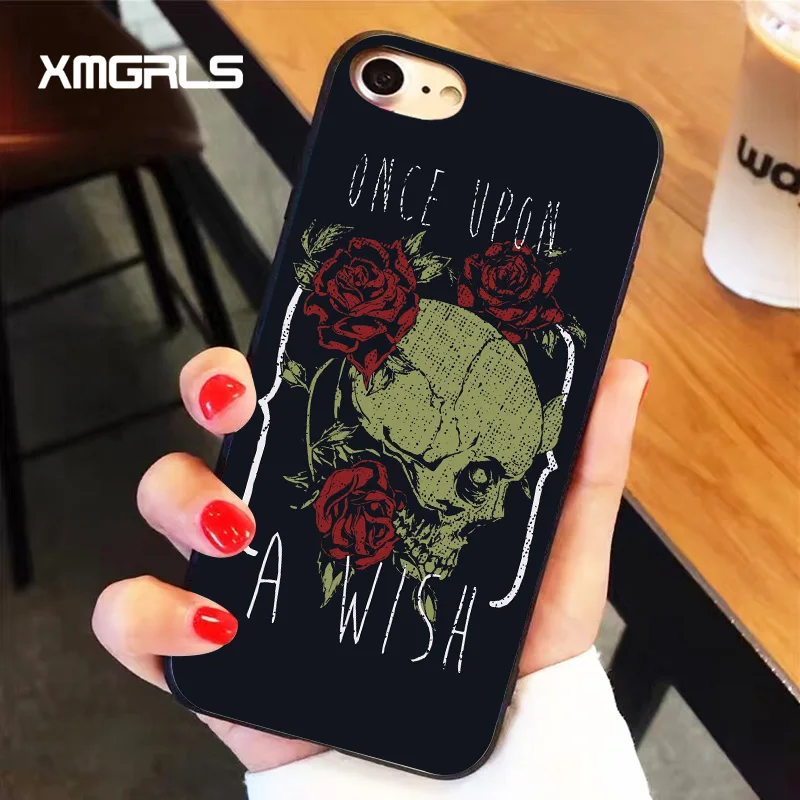 Xmgrls для iPhone 7 Plus чехол Pattern Нескользящие ПК матовое масштаба Мобильный телефон
