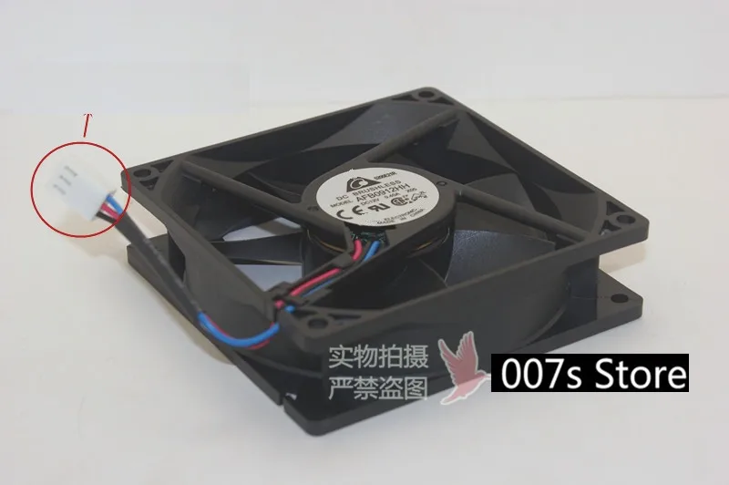 Новый радиатор охлаждения вентилятор для Delta AFB0912HH 9 см 9025 9225 12V 0.4A 92X92X25mm Сервер