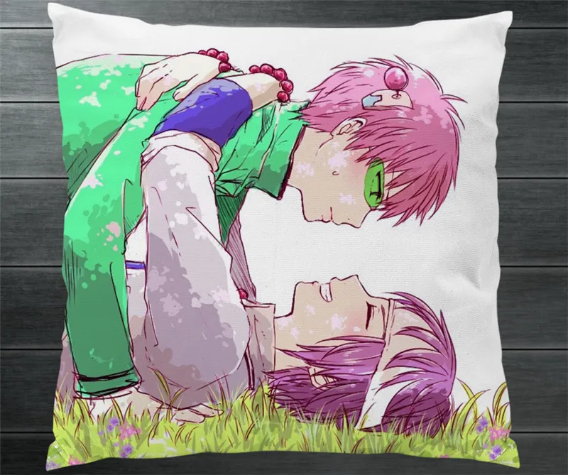 Тяжелая жизнь сайки К. Двухсторонняя Рабочая Подушка Ранняя манга Рита торитака