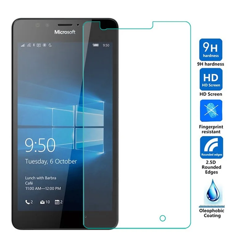 Защитное стекло для Microsoft Lumia 950 XL закаленное на защита экрана размера защитная