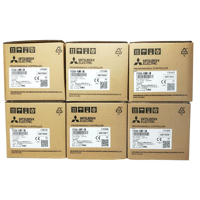 1 предмет; Новинка; Micro PLC программируемый контроллер FX3GA PLC FX3GA-24MR-CM FX3GA-40MR-CM FX3GA-60MR-CM FX3G-232-BD FX3G-1DA-BD