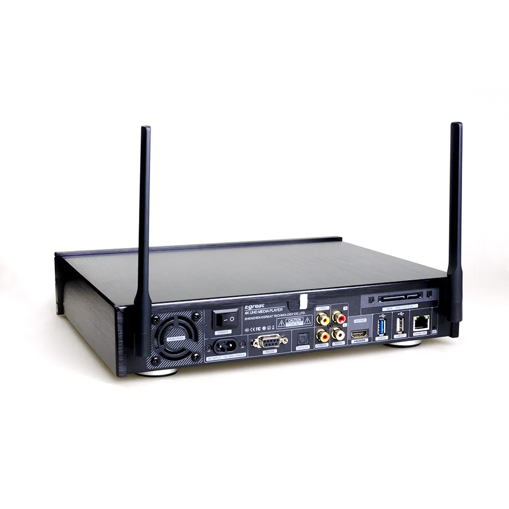Egreat A10 tv Box 4K UHD медиаплеер Hi3798CV200 2G/16G wifi Gigabit LAN HDR 10 Blu-Ray 3D Dolby ATOMS DTS+ беспроводная клавиатура