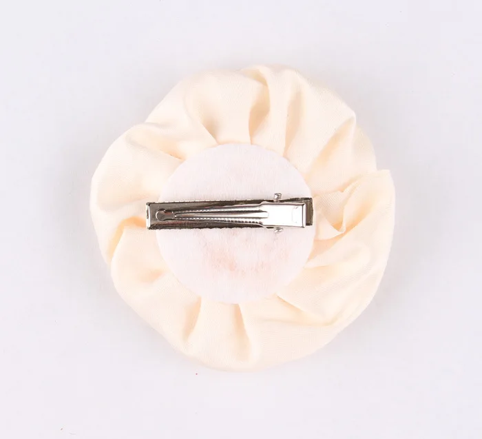 Новинка 2016 модный атласный цветок розы заколки для волос маленьких девочек