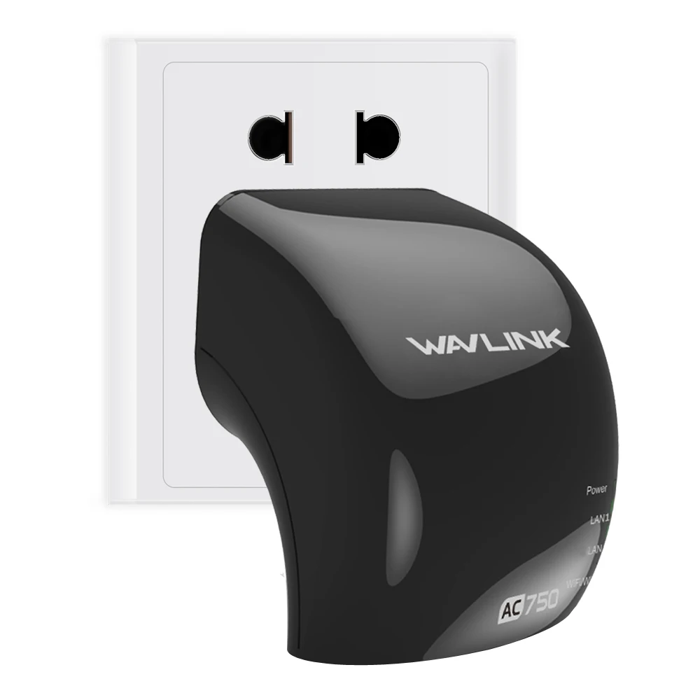 Wavlink AC750 Smart Wi-Fi ретранслятор/точка доступа усилитель сигнала двухдиапазонный