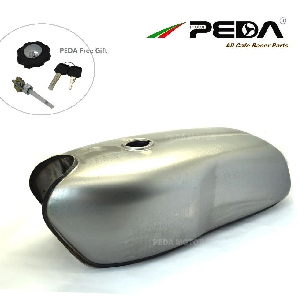 B6 PEDA Кафе Racer бак 9л 2,4 галлон мотоцикл винтажный топливный газовый бак Ретро Бензобак для YAMAHA RD RD50 для HONDA Для SUZUKI