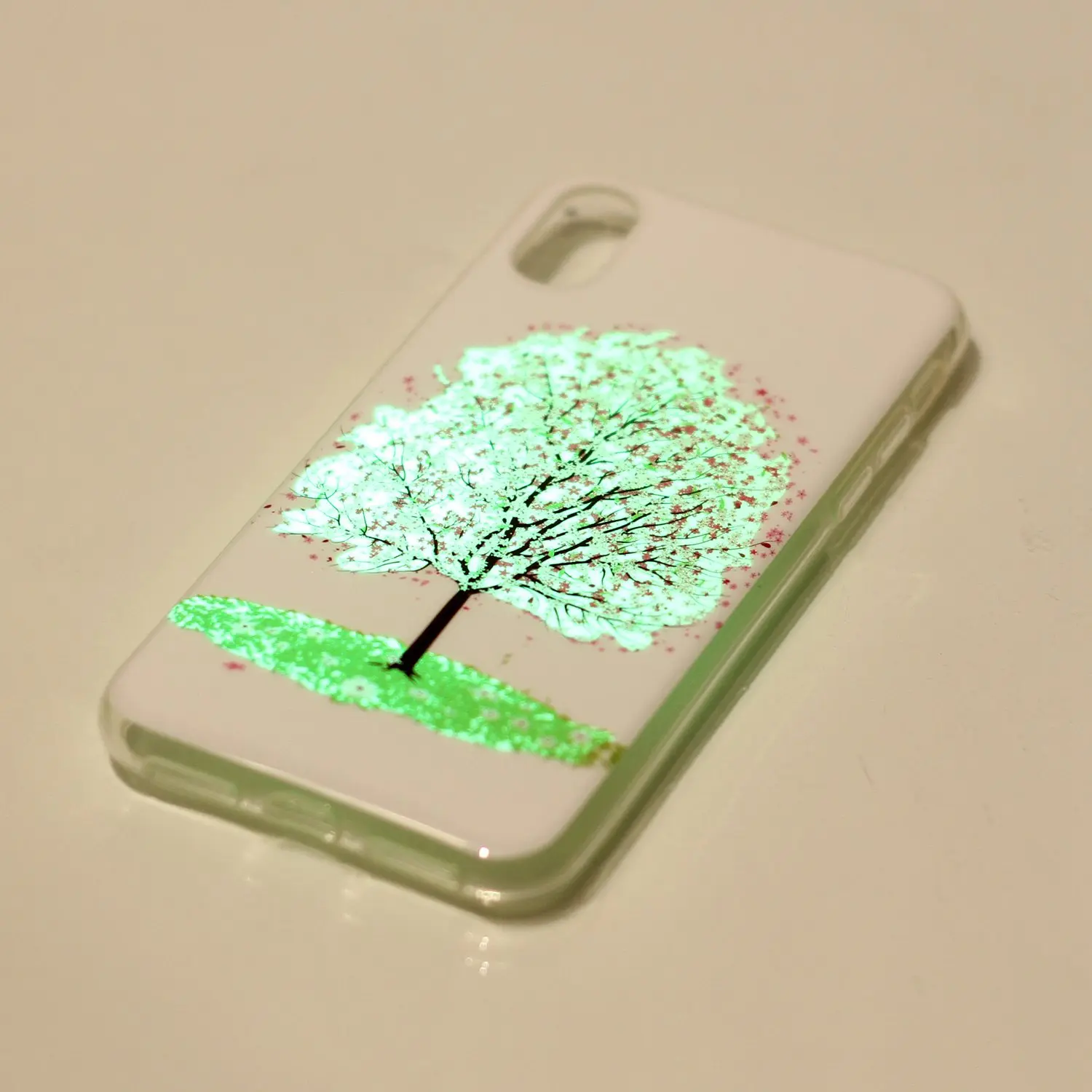 IMD TPU чехол для телефона iPhone 6 7 8 6s plus X модный светящийся в темноте Мягкий силиконовый чехол для iPhone 5 5S SE 5C