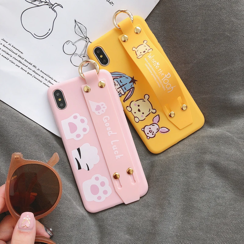 GYPHCA Симпатичные Мультяшные силиконовый чехол из мягкого ТПУ для iPhone 6 6s 7 8 Plus X XR XS