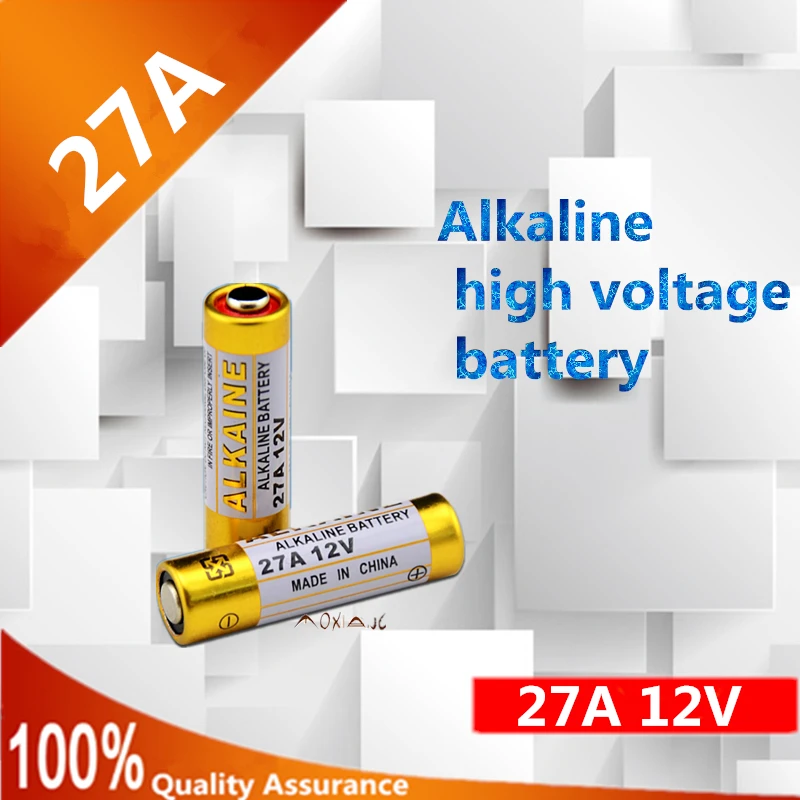 Щелочная батарея 12 В, 27а, MN27, 27A, L828, A27, для пульта дистанционного управления дверным звонком, фонарика и т. д., 6 шт./лот