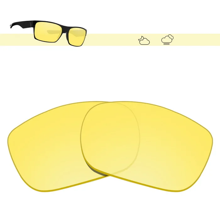 Crystal Yellow Glintbay поляризованные Сменные солнцезащитные очки линзы для солнцезащитных очков в стиле Окли два вида-несколько вариантов - Цвет линз: Crystal Yellow