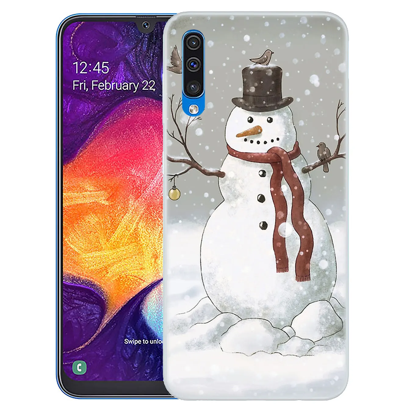 Чехол для телефона Lavaza Winter New York с Центральным парком Samsung Galaxy A20E M40 M30 M20 M10 A10 A20 A30 A40