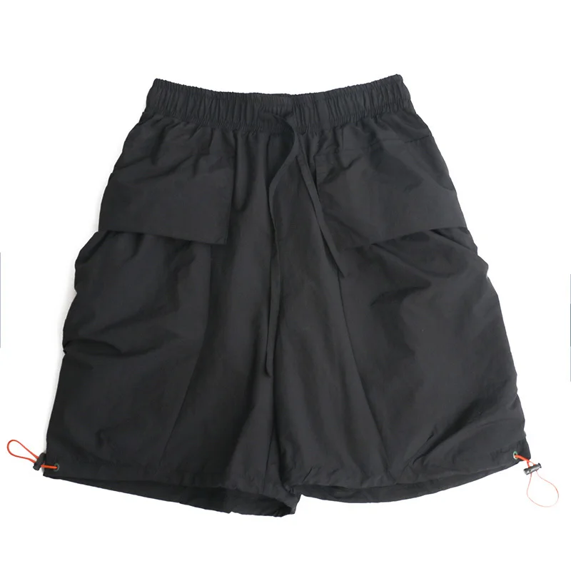 Мужские свободные повседневные спортивные шорты в Корейском стиле с большим