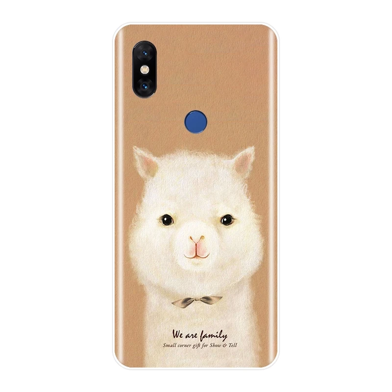 No.5 ТПУ розовая свинья кошка Медведь Кролик Альпака задняя крышка для Xiaomi mi Note mi x 1 2 2S 3 Мягкий силиконовый чехол для телефона для Xiaomi mi Max 1 2 3 - Цвет: No.5