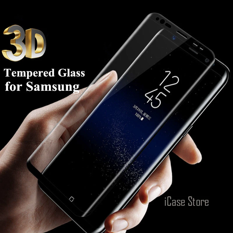 

3D полное покрытие закаленное Стекло для Samsung Galaxy S8 плюс S7 край S6 край J5 J7 J2 Prime 2016 A3 A5 2016 2017 Экран протектор