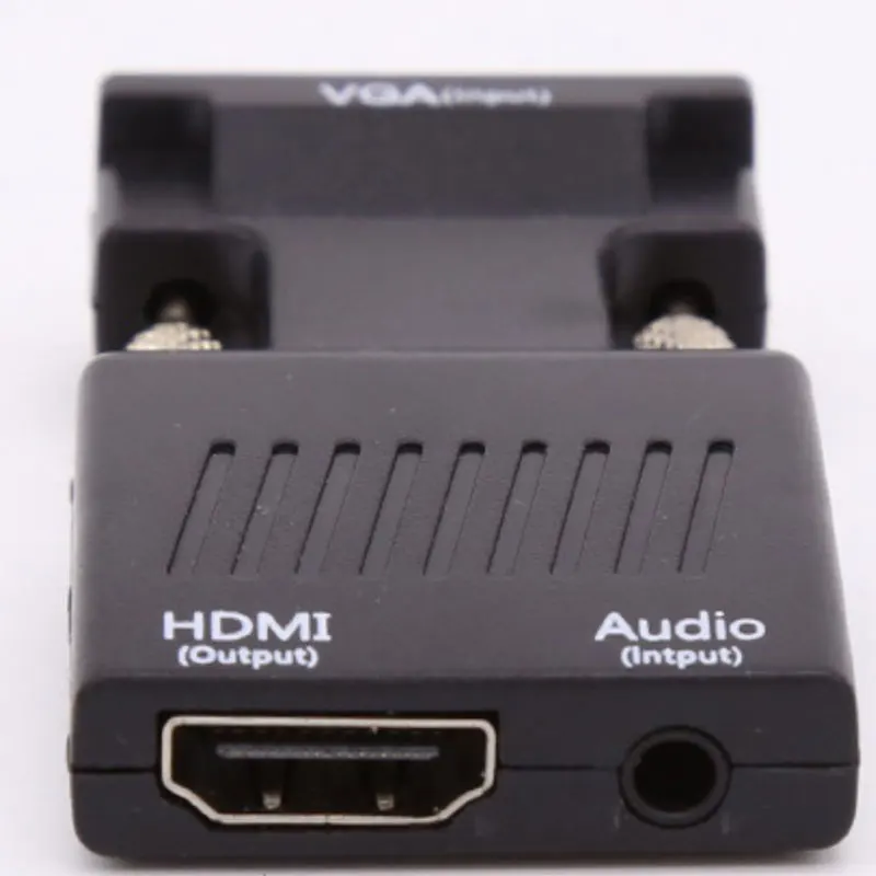 CHANEVE преобразователь из VGA в HDMI 1080P аналогово-Цифровое видео аудио штекер