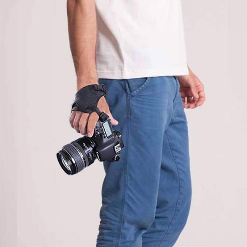LXH DSLR камера рукоятка ремешок с 1/4 винтовым креплением для Canon Nikon sony Olympus Pentax Fujifilm камера ручка ремень