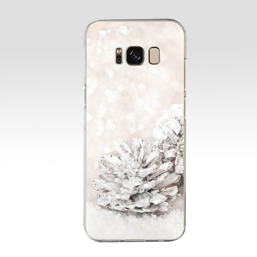 1 145 Z счастливый Рождественский из ТПУ Мягкий силиконовый чехол для samsung Galaxy s6 s7 edge S9 S8 S10 Plus чехол для телефона Capa Capinha - Цвет: 1