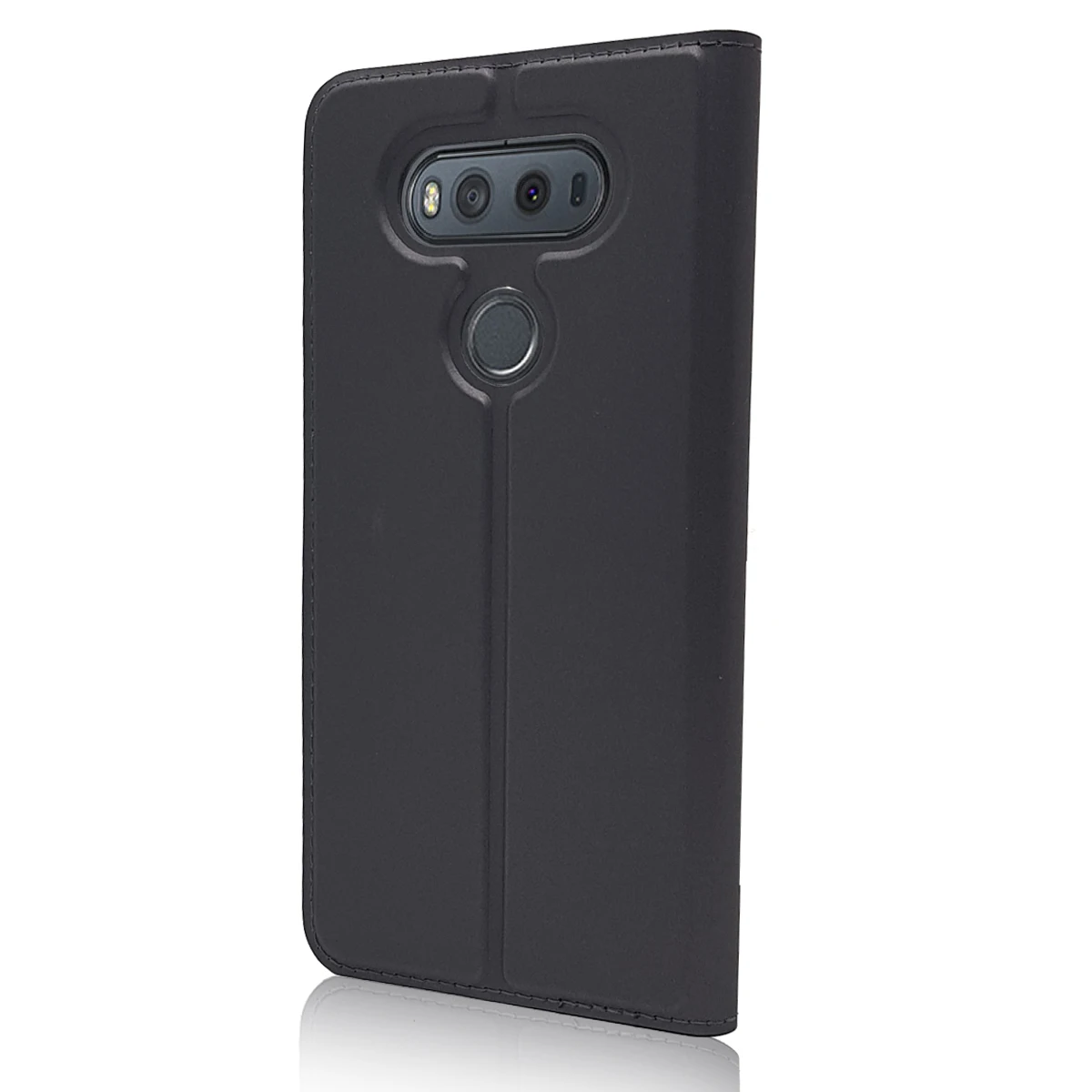 Кожаный флип чехол для телефонов LG V20 кронштейн с защитой от капель клатч