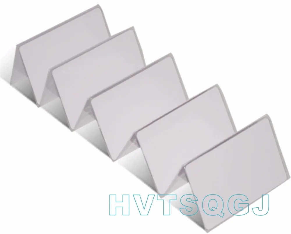 200pcs/lot 1k S50 Blank card thin pvc Card RFID 13.56MHz ISO14443A IC Smart Card Fudan Chips Waterproof