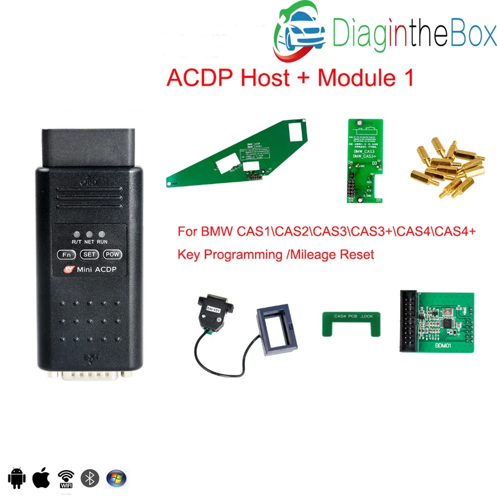 Yanhua ACDP Key Programmer + Module 1 для CAS1 to CAS4 добавление новых ключей или всех потерянных